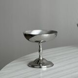 6 coupelles sur pied en inox style Letang Remy