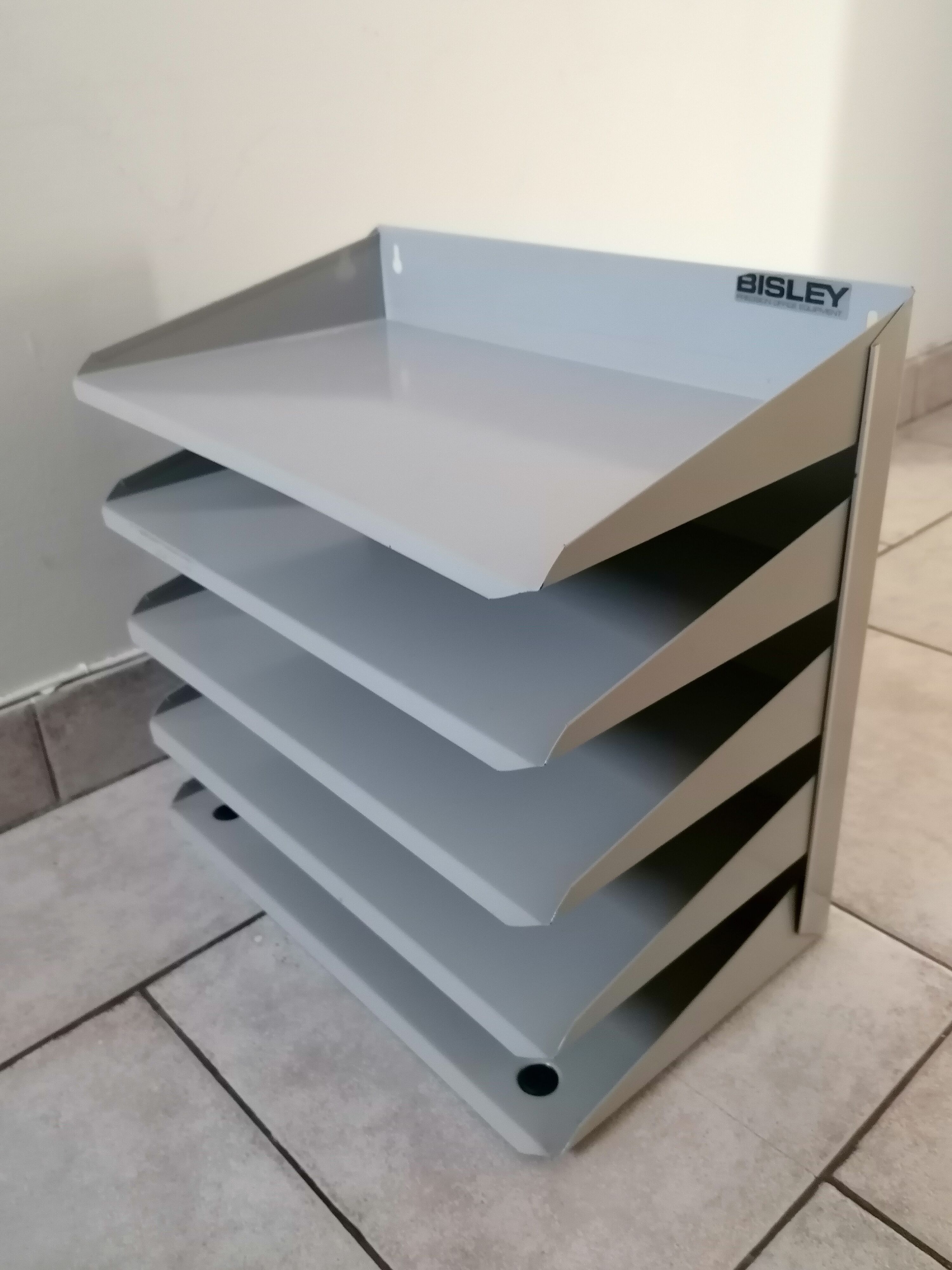 Trieur sheet metal carries documents mail design vintage workshop
