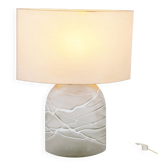 Glass table lamp by Peil and Putzler, 1960s