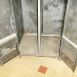 Cloakroom steel rounded corners