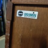 Mid-Century Danish Teak Highboard by H.W.Klein for Bramin, 1960s
