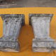 Pair of Vases 19 th in Pierre de Dordogne