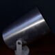 Rotaflex brushed metal spot pair