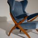 "Fiorenza" chair by Franco Albini for Arflex, Italy 1952