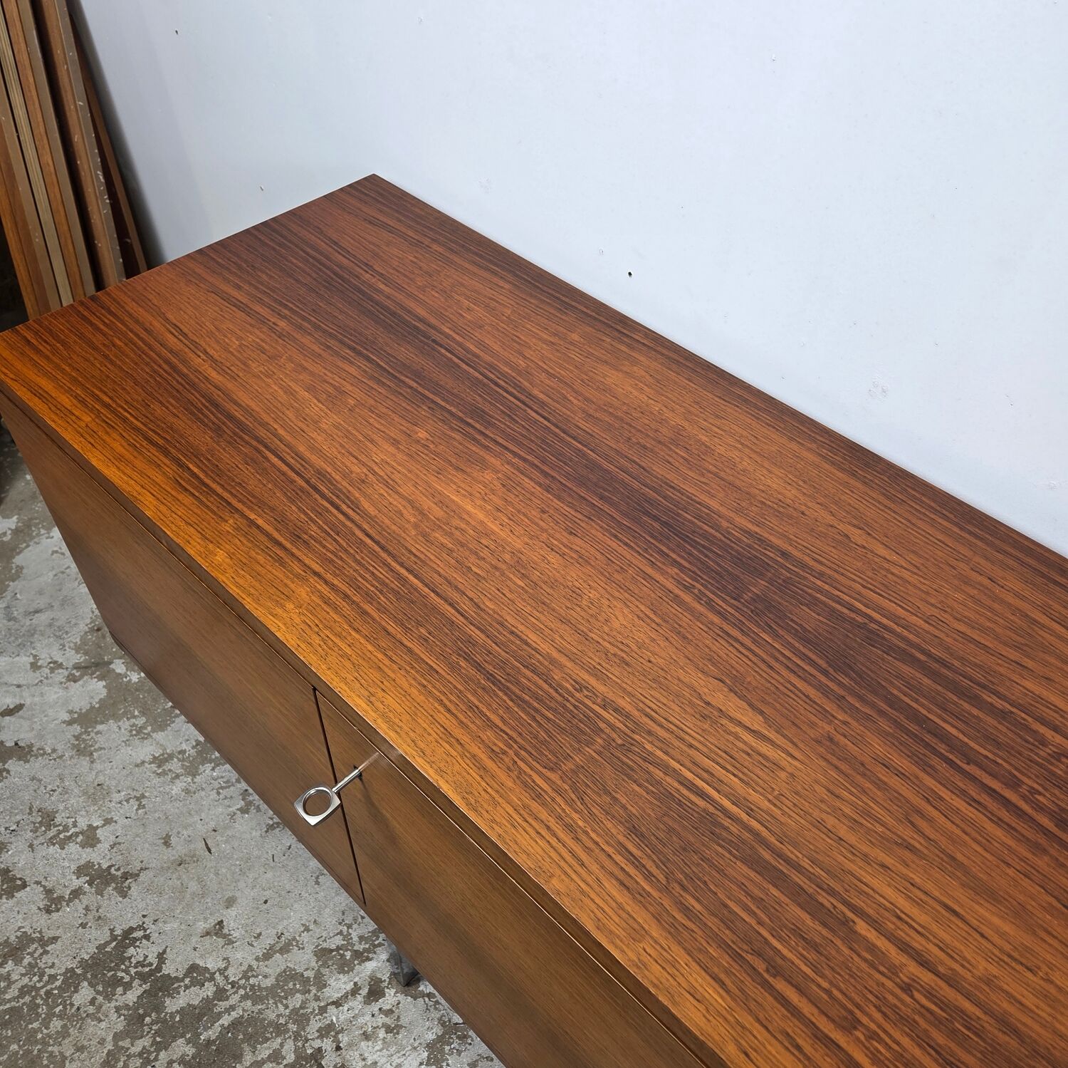 Helmut Magg 280 cm long! Vintage rosewood sideboard from the 1960s.
