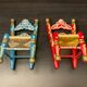 Pair of wooden chairs