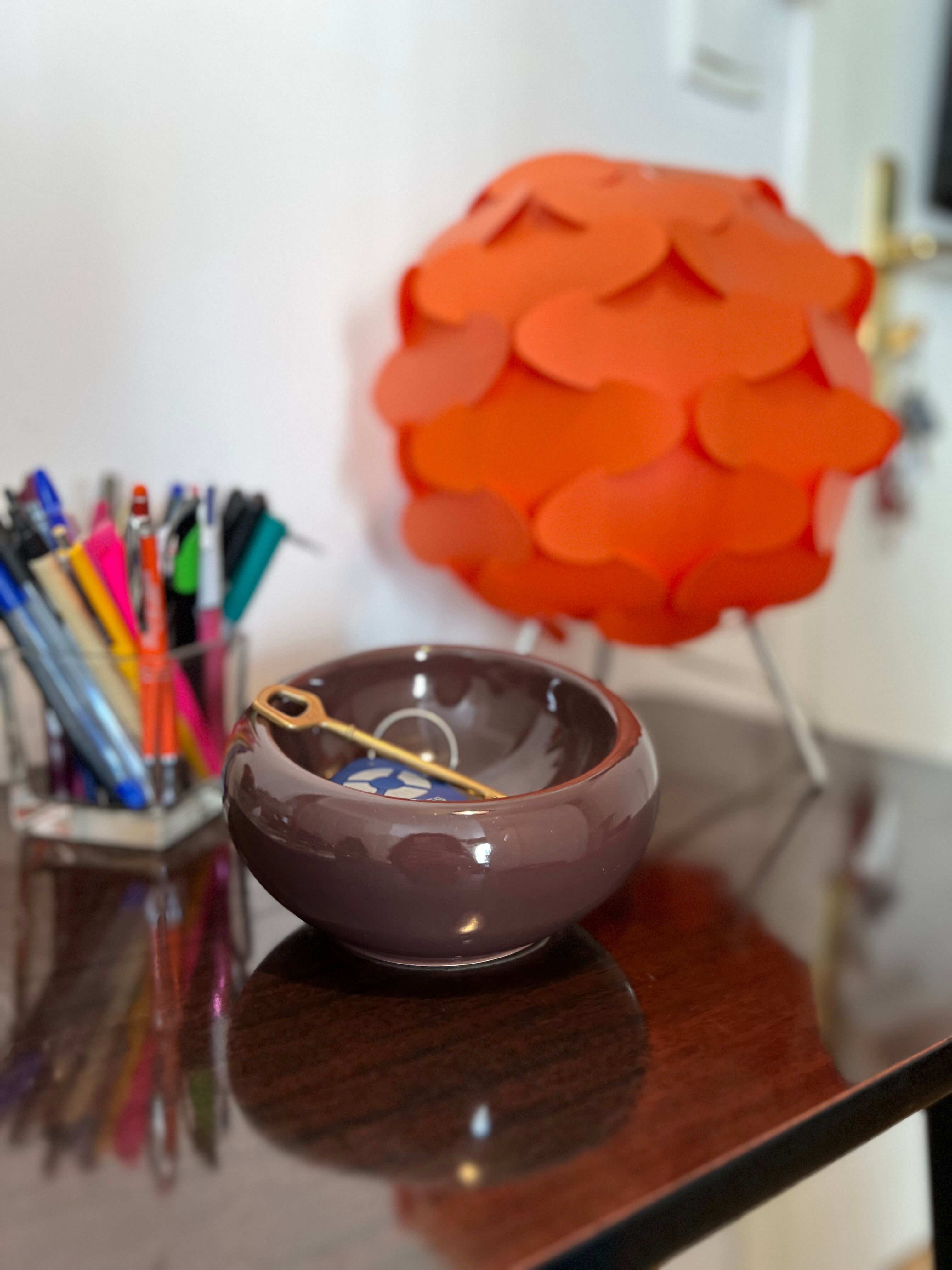 Empty ceramic pocket