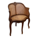 Fauteuil canné XIX de style  Louis XV dit couillard