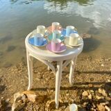 Raynaud et Co multicolor coffee cup set