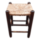 Tabouret paillé années 50