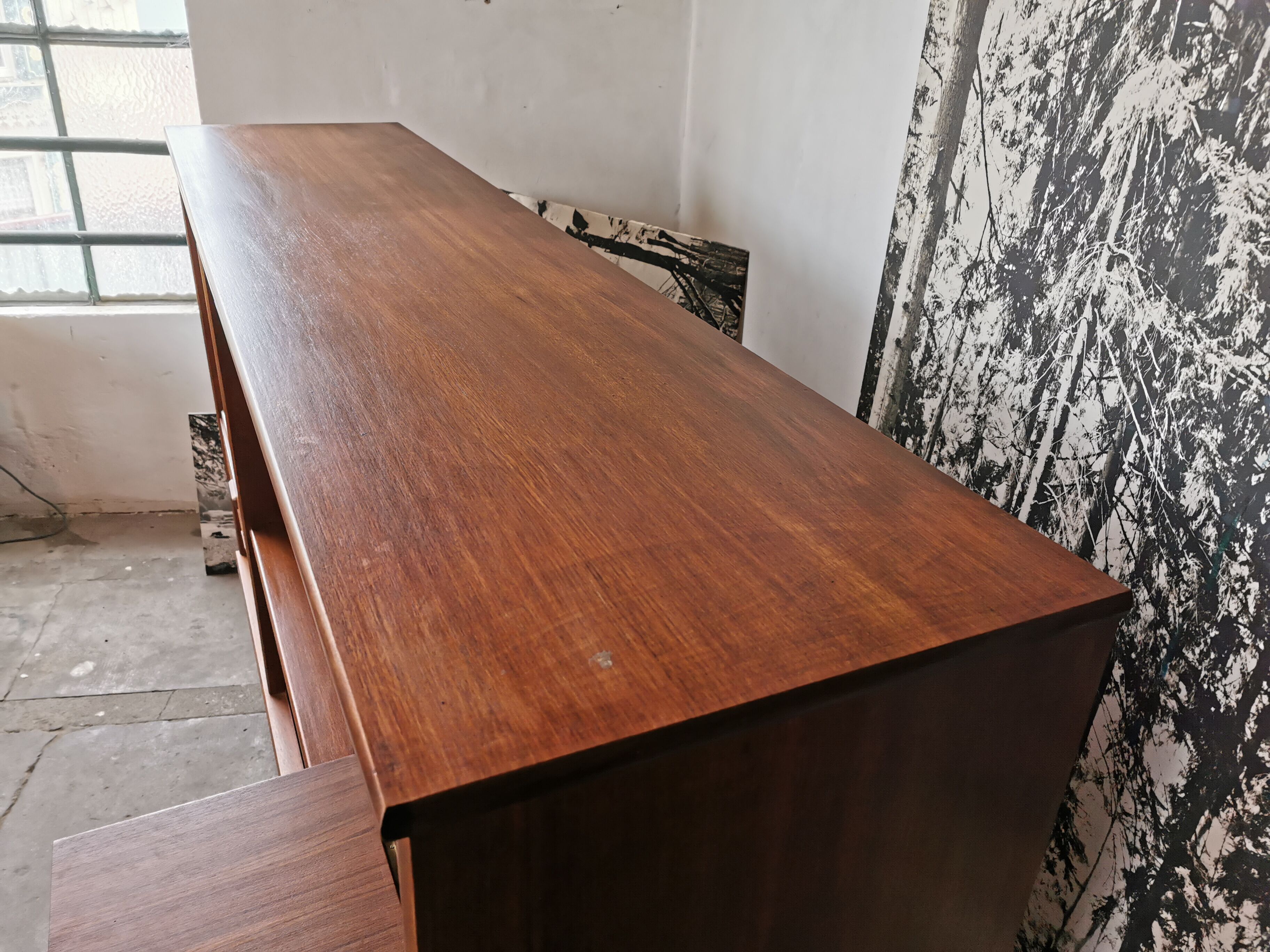 Scandinavian teak bookcase