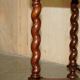 William & Mary antique marquetry drawer desk in Seaweed style.