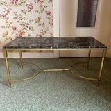 Table Basse en Laiton année 1960 D