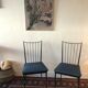 Duo de chaises Colette Gueden années 50