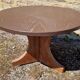 Round tripod coffee table