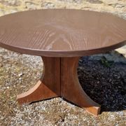 Round tripod coffee table