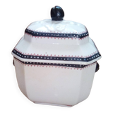 Napoleon III porcelain sugar bowl