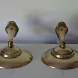 Brass wall lamp