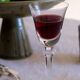 Set 6 mouth-blown wine glasses 50s