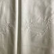 Fine hand embroidered flat sheet