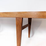 Table basse en teck avec tiroir, de design danois des années 1960