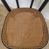 Sitting caning bistro chair