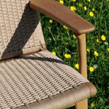 Ch25 easy chair par Hans J. Wegner édité par Carl Hansen & Son, 1960