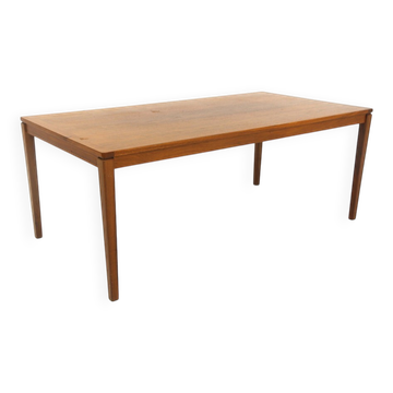 Scandinavian coffee table in walnut, Sweden, 1960