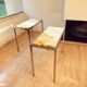 Pair of Italian Console Tables in Marble and Chrome, 1970s