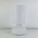 Vintage matte white glass lamp Lykta from Ikea.