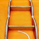 Echelle de bateau vintage bois et cordage