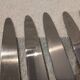 5 silver-plated table knives by Christofle, Triade pattern