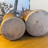 Set of 2 stoneware pitchers