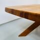 French early edition Aban T35C table in elm attributed to Pierre Chapo, 1970s