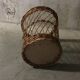 60s rattan basket