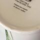 4 fine white porcelain cups with fine flower decoration