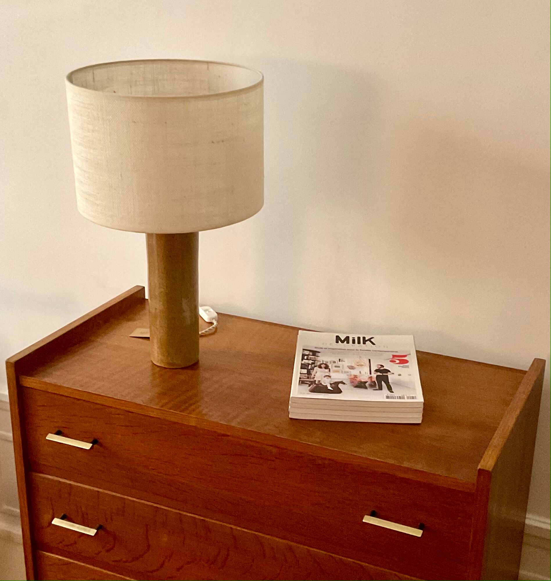 Lampe en grès