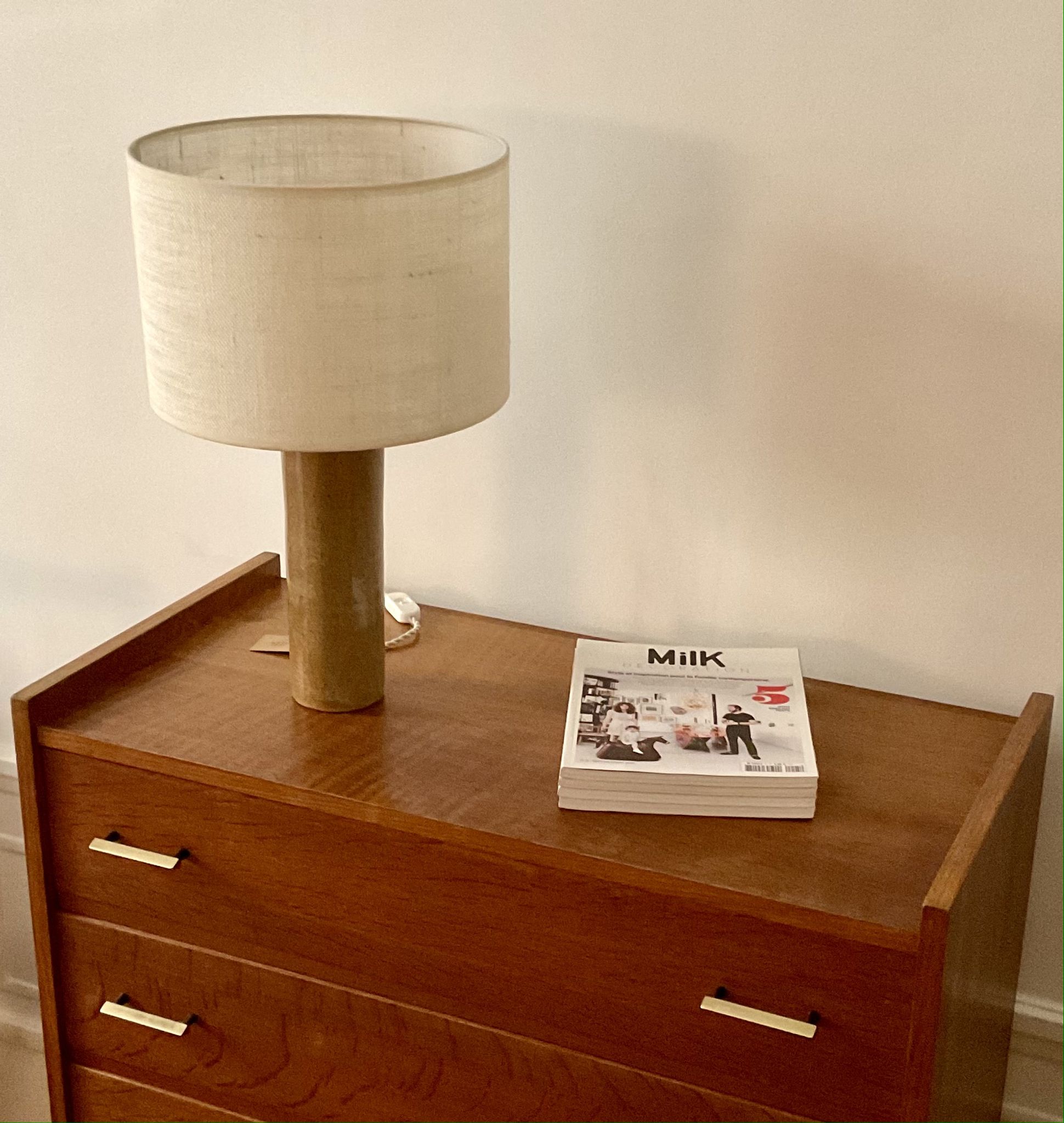 Lampe en grès
