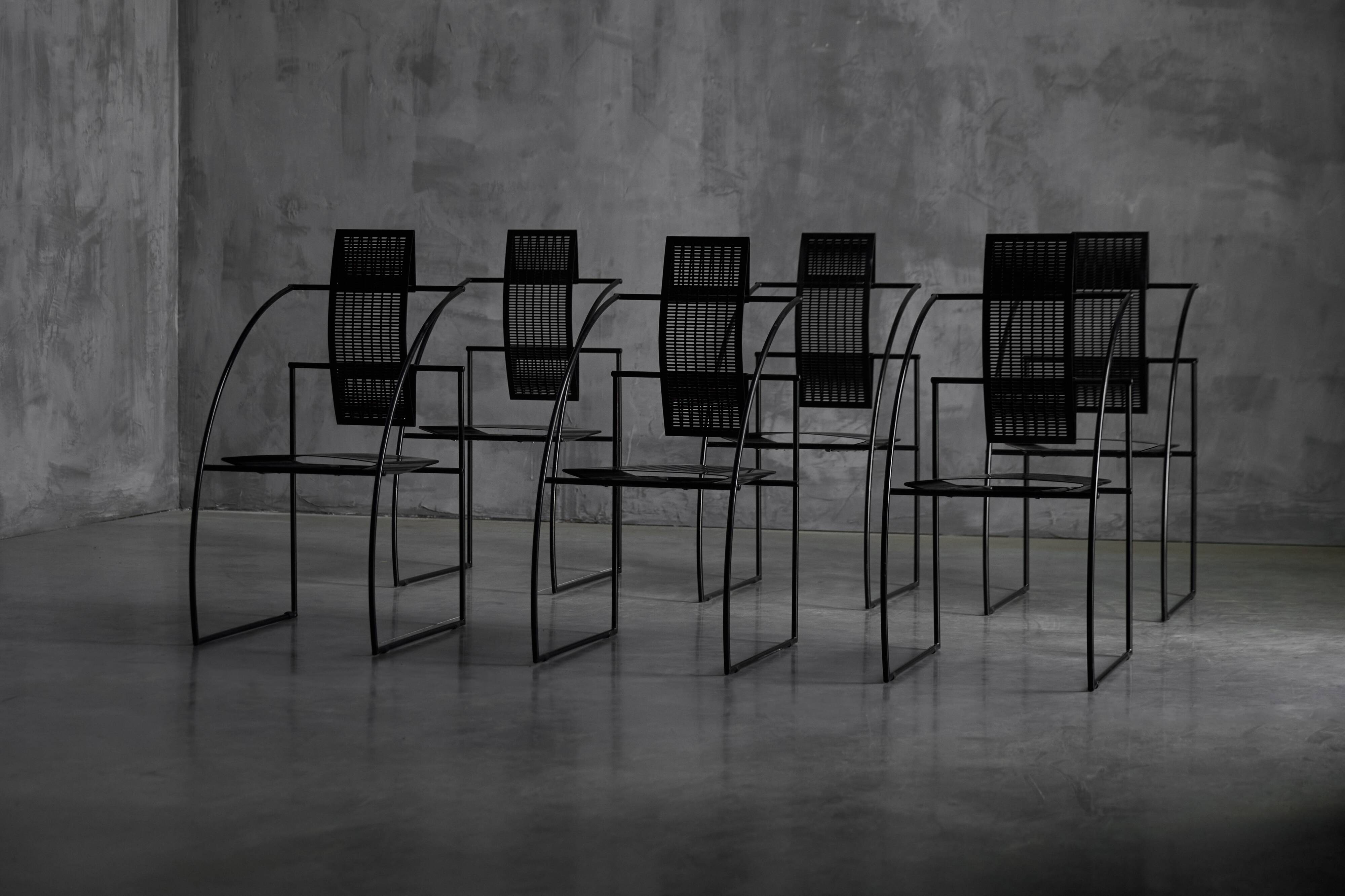 Quinta Chairs by Mario Botta for Alias, Italy, 1980s
