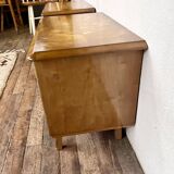 Pair of vintage bedside table and end table