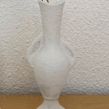 Lot de 3 vases vintage blancs