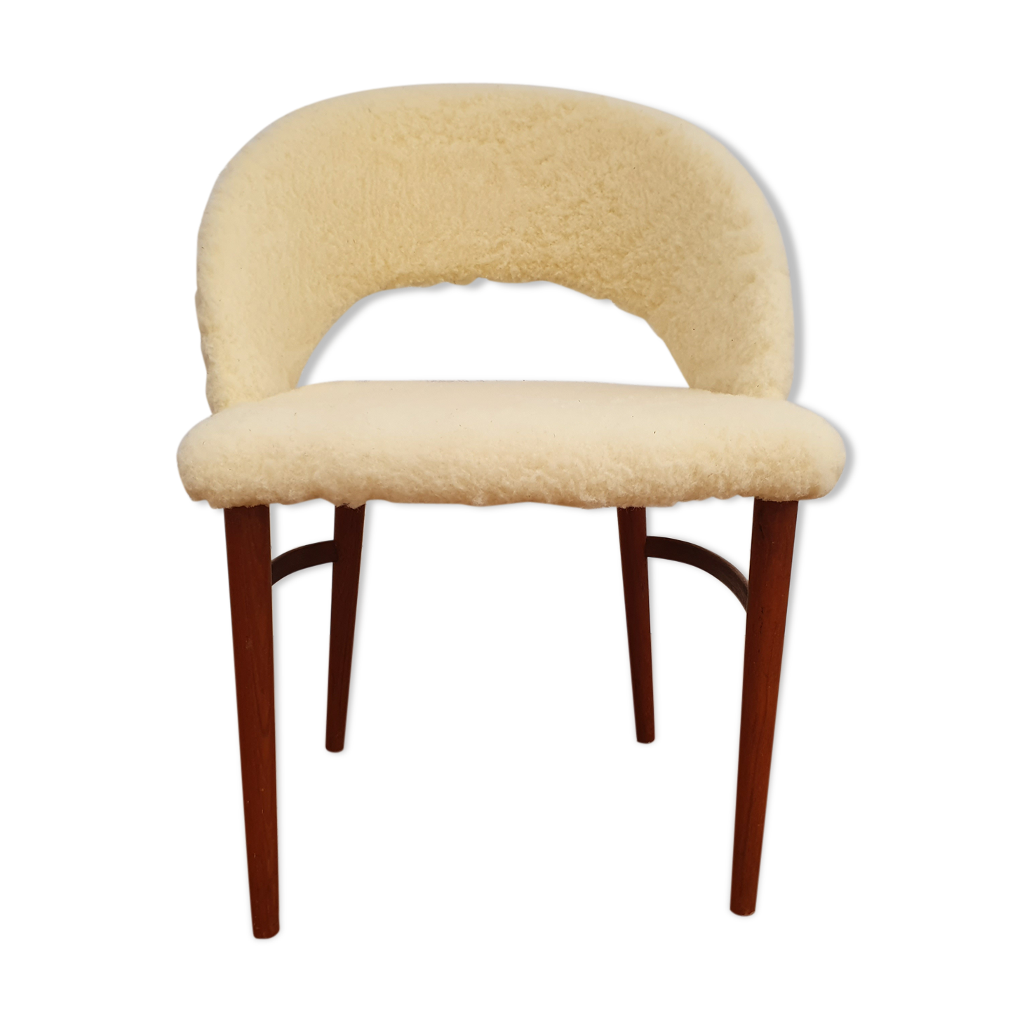 Frode Holm, Danish make up chair, 60s, completely renovated