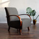 Vintage Czechoslovak Armchair by Jindřich Halabala, 1950s