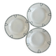 Ironstone Set of 3 Deep Plates Ceranord St Amand