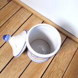 Old ceramic apothecary tobacco pot from Moustier