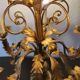 Antique gilded hand-forged hand-carved Florentine Louis XV, Italy