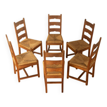 Brutalist dining chairs