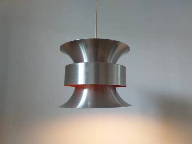 Midcentury Pendant Designed by Carl Thore, Sweden, 1970s