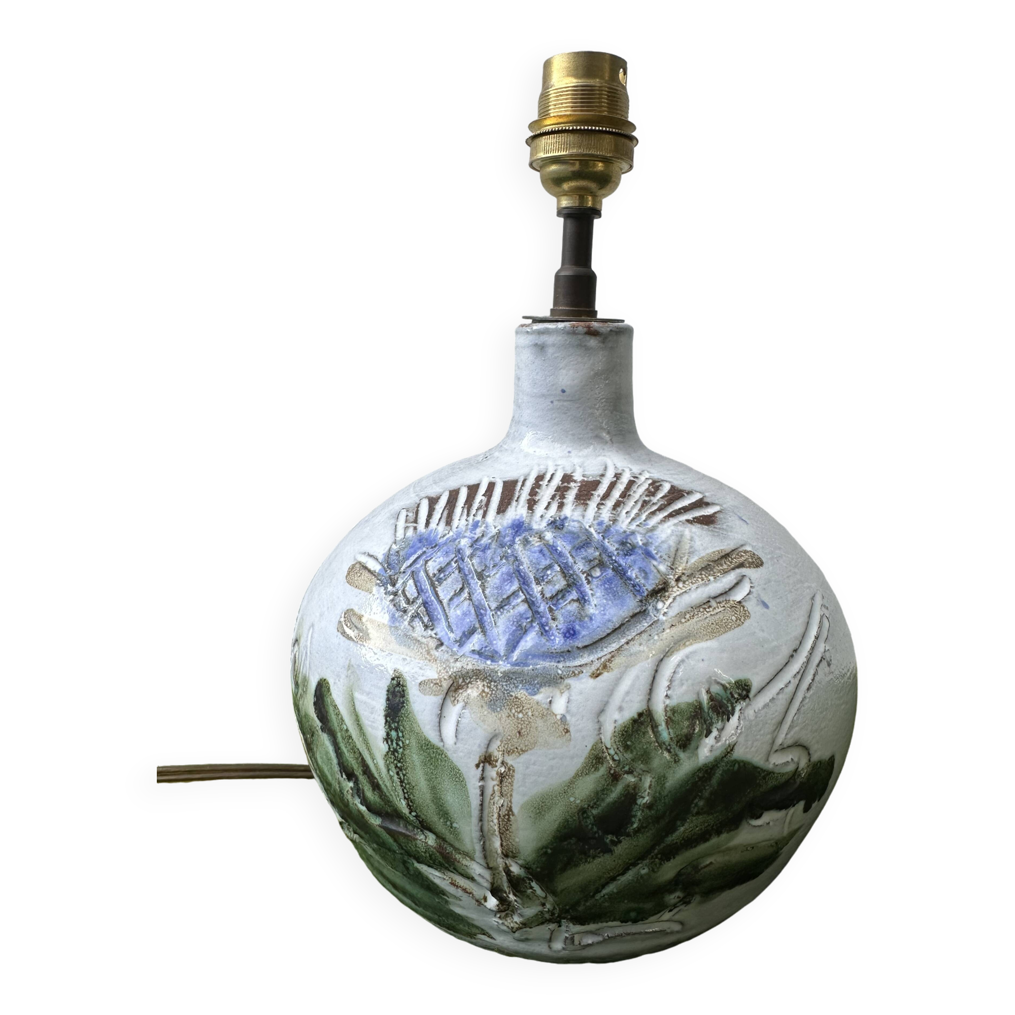 Albert Thiry ceramic lamp base