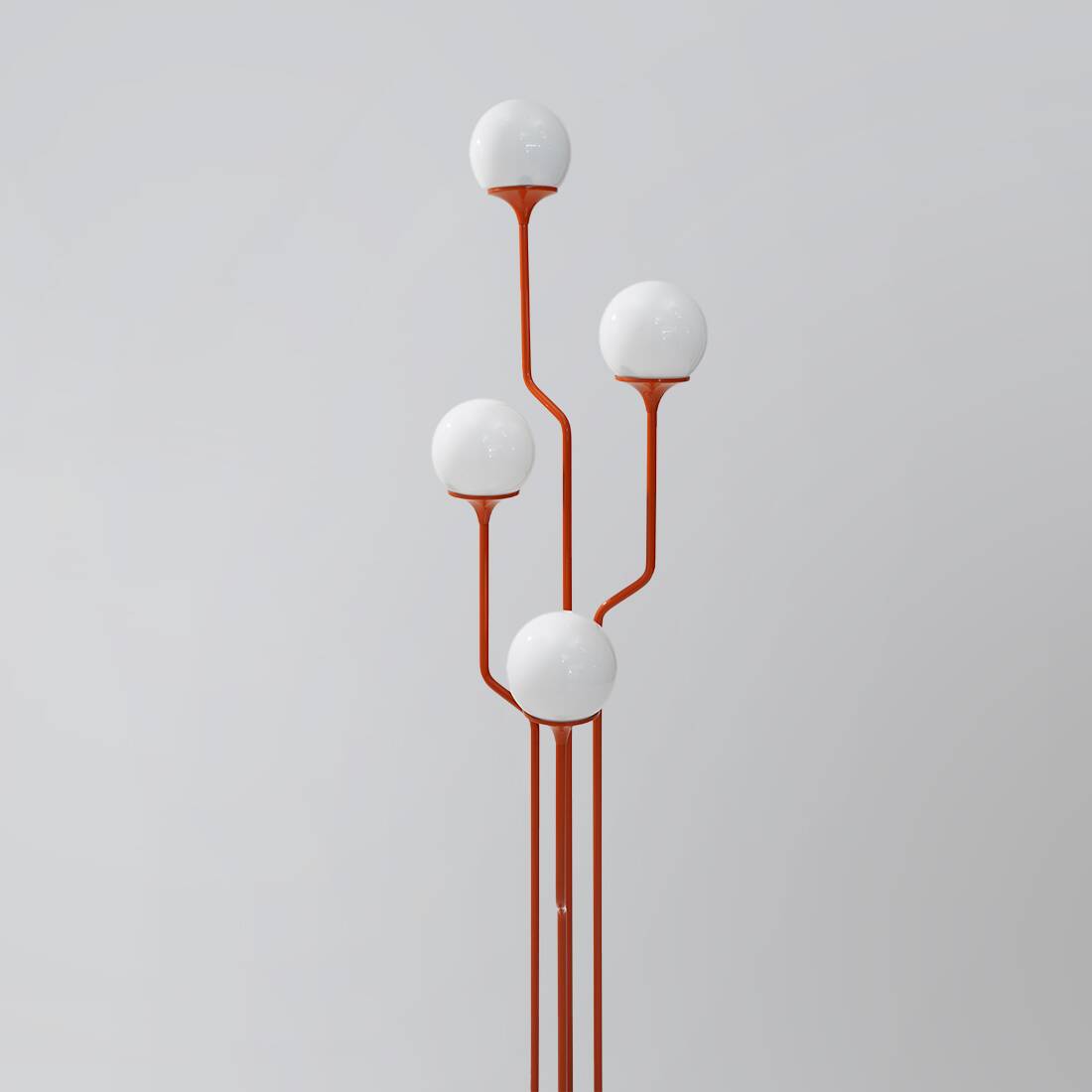 4-light floor lamp by Reggiani, 1970s